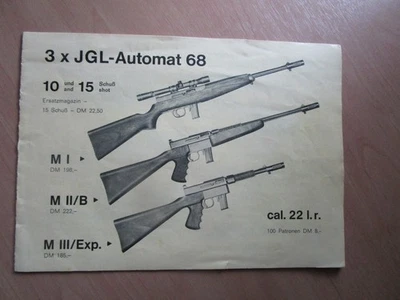 Trolle Katalog Angebotsliste  646 Gelnhausen JGL – Automat 68 Waffen  Hessen - Bild 1 von 4