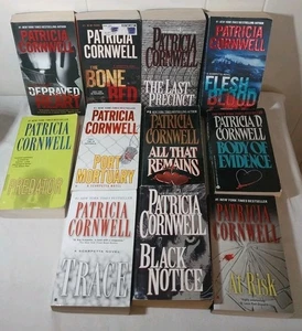 Kay Scarpetta By Patricia Cornwell Crime Suspense Lot Of 11 Paperback Books - Picture 1 of 6