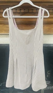 Mini Vestido para Mujer Maeve by Anthropologie Jacquard Entrecruzado Atado Atrás Grande - Imagen 1 de 4