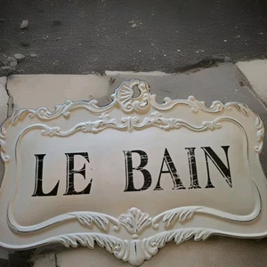 WORLD MARKET "LE BAIN" METAL WALL HANGING - Picture 1 of 3