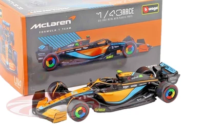Bburago 1/43 F1 MCL36 Mercedes McLaren N.4 GP de Australia 2022 L. Norris 18-38063 Foto 1 de 3