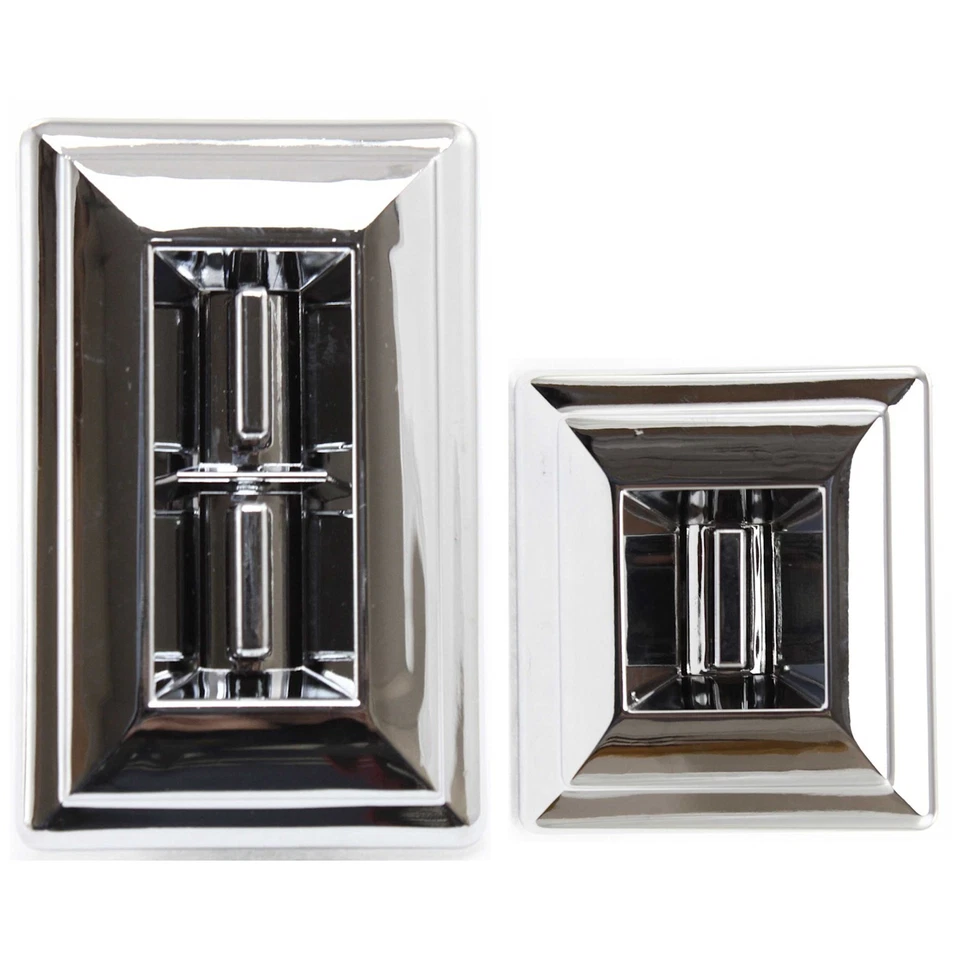 Conjunto de 2 interruptores de janela de energia dianteiro motorista e passageiro lateral para Chevy C10 par - Imagem 1 de 4