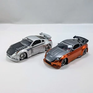 Jada Nissan 350 Z Import Racer Veilside Dub City JDM Vintage Diecast 1:64 Lot 2 - Picture 1 of 13