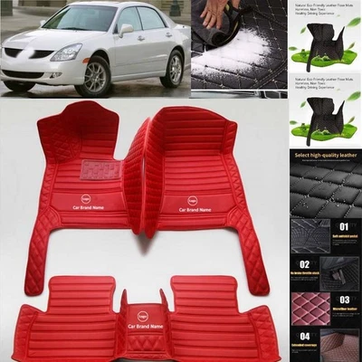 For Mitsubishi Diamante Car Floor Mats Anti-Slip Carpets Handmde Liners - Image 1 of 4