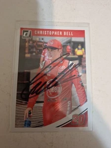 Christopher Bell Autograph Card - Picture 1 of 1