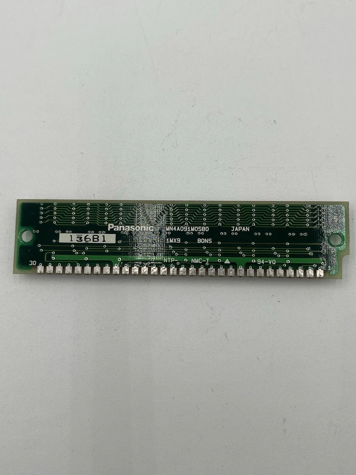 Panasonic MN4A091M0SB0 1mx9 80ns 30 Pin - Image 1 of 2