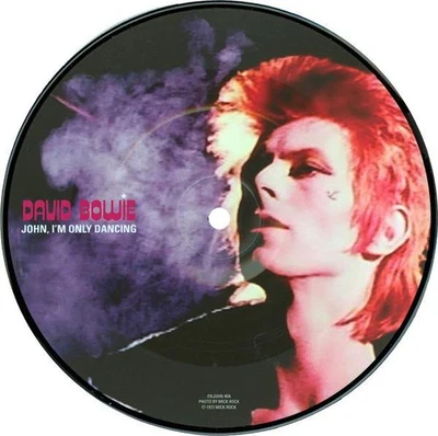 David Bowie John, I'm Only Dancing 7" vinyl Europe Emi 2012 limited edition pic - Image 1 of 4