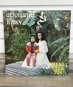 Geraldine & Ricky - Trees Talk Too - SEALED RARE VINYL LP~World Records WLP-1011 - Picture 1 of 6