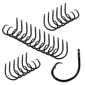 Demon Perfect Inline Circle Hook 39950NP, 3X Strong Fishing Hooks, Wide Gap C... - Picture 1 of 7