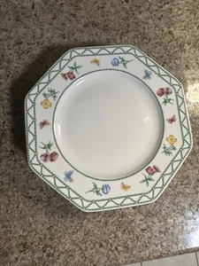 Villeroy & Boch CASA VERDE Octagonal Salad Plate, 8" Across Set of 6 Plates - Imagen 1 de 6