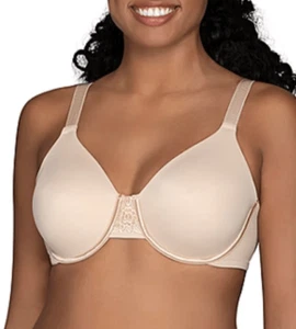 Vanity Fair 34H Beauty Back Full Figure Underwire Minimizer Bra- 76080 nude - Picture 1 of 5