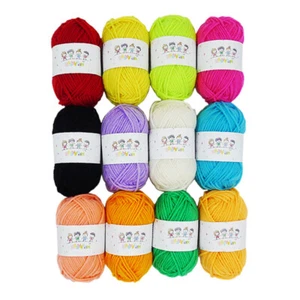 12pcs Garn Für Häkeln Chunky Decke Garn Einzelnen Strang Garn - Bild 1 von 12
