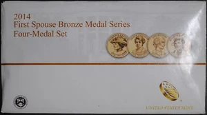 Complete First Spouses Medal Collection 2007-16 - Picture 1 of 8