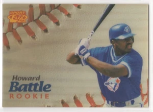 1996 Pinnacle Sport Flix HOWARD BATTLE Rookie card #135 - Picture 1 of 2