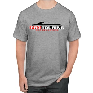 Pro Touring Headquarters 1st Gen Chevy Camaro Silhouette Gildan Racing Car Shirt - Picture 1 of 3