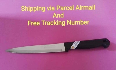 NO.197 CUCHILLOS CALIDAD MARCA KIWI TAILANDÉS MANGO PLÁSTICO HOJA HERRAMIENTA COCINA 7.0" NUEVO Foto 1 de 4