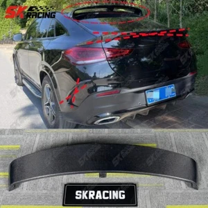 Carbon Fiber/Glossy Rear Roof Top Spoiler Wing For Benz GLE53 GLE63 Coupe 21-23 - Picture 1 of 23