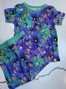 Halloween Blue Bentley 2T Bamboo Lounge Set- Little Snuggles- FINAL Sale - Picture 1 of 3
