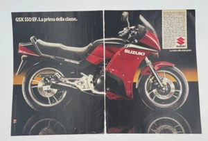 Clipping Pubblicità Advertising 1986 Suzuki GSX 550 EF La prima della classe - Picture 1 of 1