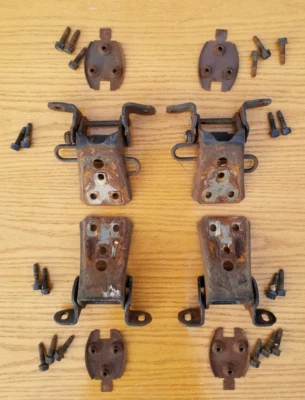Door Hinges SET 1980-86 Ford Truck Bronco 1986 80 82 1986 - Image 1 of 4