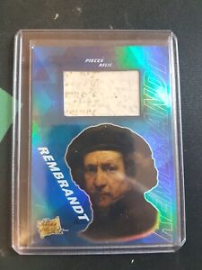 2021 Pieces of the Past Rembrandt Authentic Relic Works #288