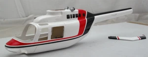 Helicóptero de radiocontrol B206 450 fuselaje prepintado para campana talla 450 206 AERO ASAH - Imagen 1 de 1