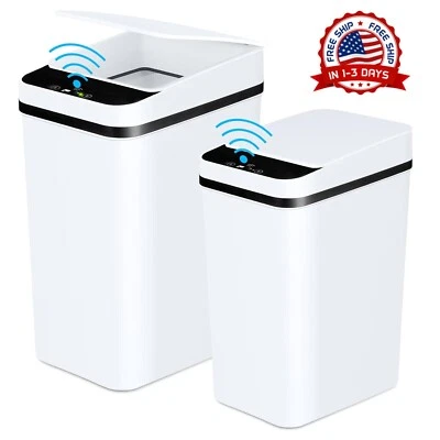 Basureros Para Cocina Automatico De 2.2 & 4 Gal Acero inoxidable Con Sensor NEW - Image 1 of 4