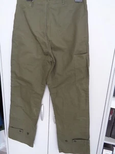 BGS Einsatz Hose Original !! Gr.44 70er Jahre grün - Picture 1 of 5