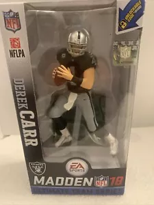 McFarlane NFL Madden 18 Ultimate Team Series DAVID CARR Raiders Black NIB 2017 - Picture 1 of 5