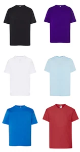 Maglietta T-shirt maniche corte bambini varie taglie e colori personalizzabile - Imagen 1 de 14