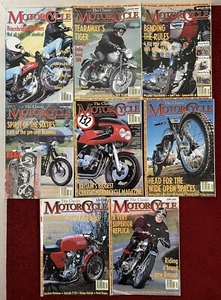 The Classic Motorcycle MAGAZINE x8 1999 (1) 2000 (4) 2001 (3) mix Vintage lot - Picture 1 of 12
