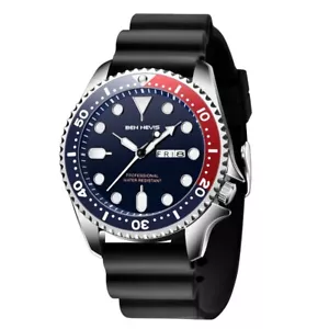 BEN Nevis Men's Quartz Dive Watch Quartz Movement Waterproof Bezel Luminous - Picture 1 of 11