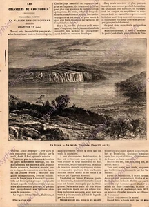 ISRAEL LAC DE TIBERIADE LAKE POISSON FISH ARTICLE PRESSE JV 1888 SUR 4 PAGES - Picture 1 of 2