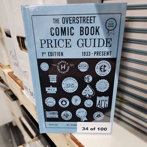Overstreet Comic Book Price Guide #1 1971 Facsimile Ed. SIGNED /100 NEW SEALED - Picture 1 of 4