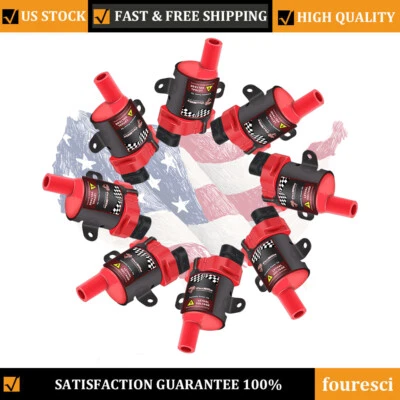 Bobinas de encendido redondas para Chevrolet Silverado GMC Sierra 1500 5,3 L 4,8 L UF262 8 Foto 1 de 4