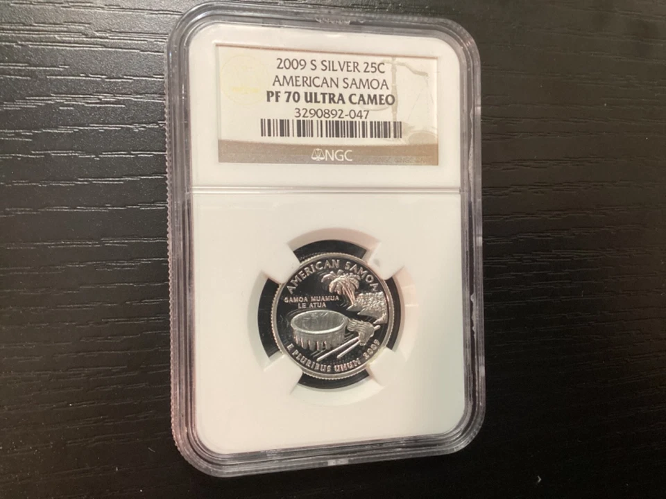 2009-S 25C Silver American Samoa PF70 UCA!! - Image 1 of 4