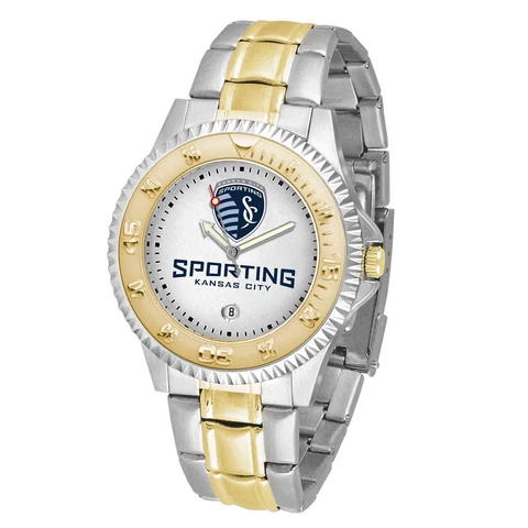 Men's Sporting Kansas City Watch Two-Tone Gold Silver Watch Cover