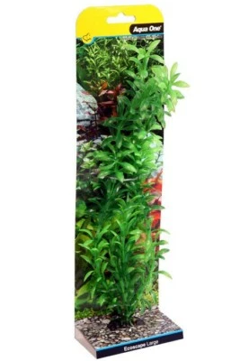 Aqua One Ecoscape Large Ludwigia Green 30cm Artificial Aquarium Plant 28404 - image 1 of 2