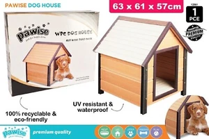 Pawise: WPC Dog House Wood Look Frame Kennel Brand New - Picture 1 of 3