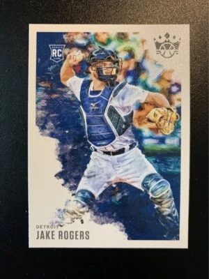 2020 Diamond Kings #75 Jake Rogers RC Tigers - Image 1 of 2