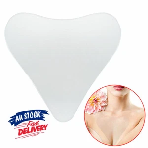 1pc Silicone Transparent Anti-Wrinkle Chest Ladies Pads Female Women Reusable - Picture 1 of 8