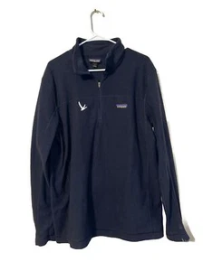 Patagonia Branded Fleece Men’s Large Quarter Zip Jacket Pullover 24x29.5 - Picture 1 of 4