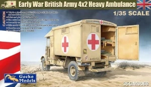 Gecko Models 1/35 35GM0068 Early War British Army 4x2 Heavy Ambulance - Picture 1 of 1