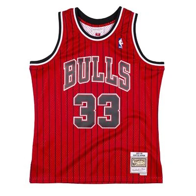 Mens Mitchell & Ness NBA Reload Swingman Jersey Bulls 1995 Scottie Pippen - Image 1 of 3