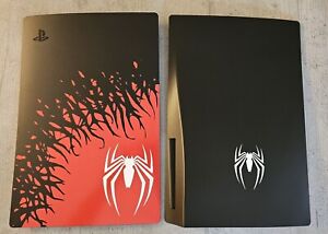 Playstation PS5 plates custom cover Spiderman Style  (Disk) - Free P&P