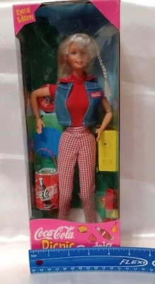 Barbie de picnic Coca-Cola - Edición especial - Mattel 1997 -  Foto 1 de 4