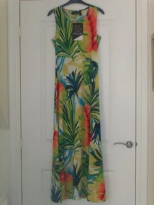 Maxi abito nuovo QVC ATTITUDES BY RENEE taglia UK small - multicolore brillante - Foto 1 di 1