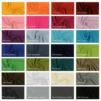 Bündchenstoff, Strickschlauch, glatt/fein, 35cm Schlauch, 0,25 cm, Meterware,Uni - Bild 1 von 4