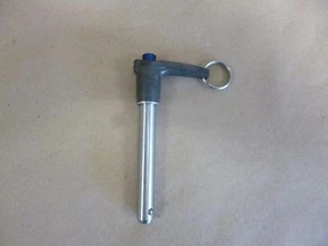 1/2" X 3-1/2" GRIP 17-4 STAINLESS AVIBANK BALL LOCK QUICK RELEASE PIN (L HDL) - Picture 1 of 3
