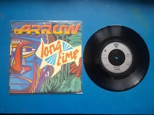 ARROW☆ Long Time ☆" 7" Vinyl☆ FREEPOST☆ - Picture 1 of 5